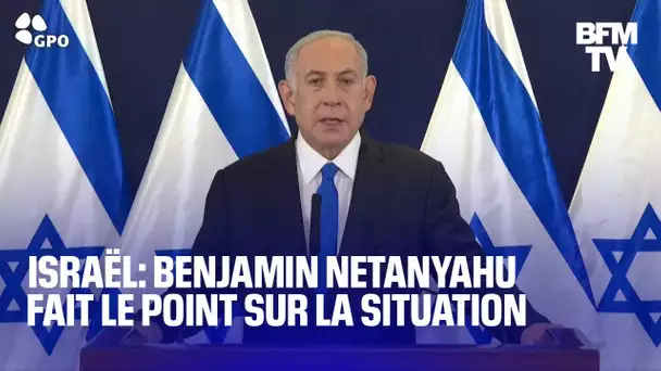 Israël: Benjamin Netanyahu annonce une "attaque massive contre le Hamas"