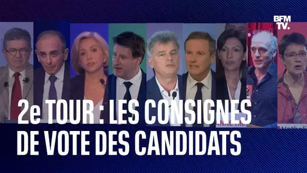 Macron, Le Pen ou l’abstention ? Les consignes de vote des candidats éliminés au 1er tour