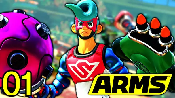 ARMS NINTENDO SWITCH COOP EPISODE 1 FR | MODE GRAND PRIX