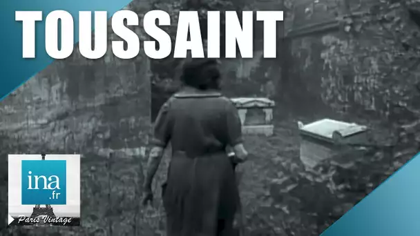 1947 : La Toussaint dans les grands cimetières parisiens | Archive INA
