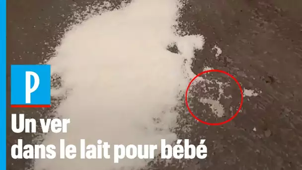 Elle découvre un ver dans le lait en poudre pour son bébé