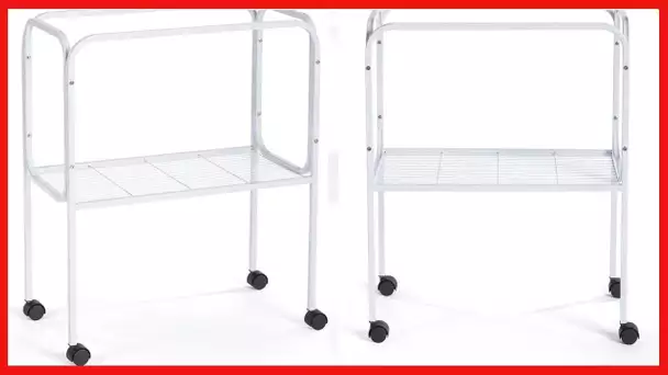 Prevue Pet Products 447 Bird Cage Stand for 26" x 14" Base Flight Cages, White