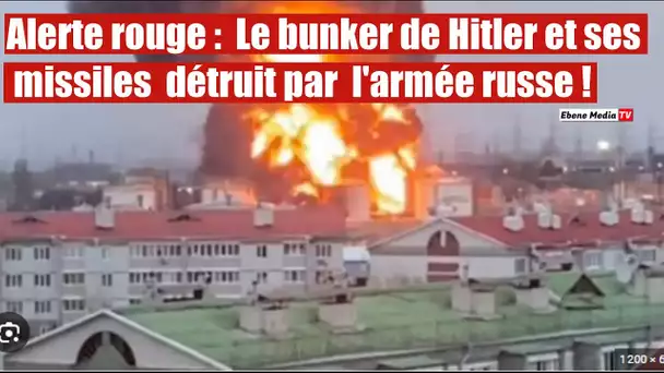 Les forces russes ont détruit le quartier général d'Hitler à Vinnitsa.