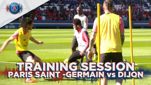 TRAINING SESSION - PARIS SAINT-GERMAIN VS DIJON