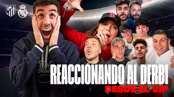 REACCIONADO al DERBI MADRILEÑO desde el VIP
