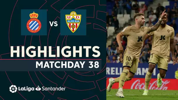Resumen de RCD Espanyol vs UD Almería (3-3)