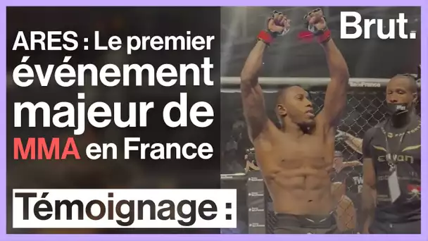 MMA : Brut était au championnat ARES, la nouvelle ligue française