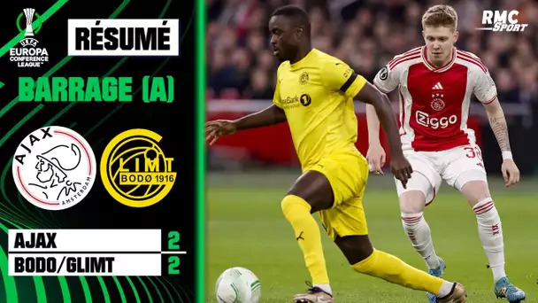 Résumé : Ajax 2-2 Bodo/Glimt - Conference League (barrage aller)