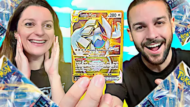 ON PACK LA MEILLEURE CARTE POKEMON LUGIA EN OR ! OUVERTURE POKÉMON TEMPETE ARGENTÉE