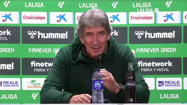 Rueda de prensa Real Betis vs Athletic Club