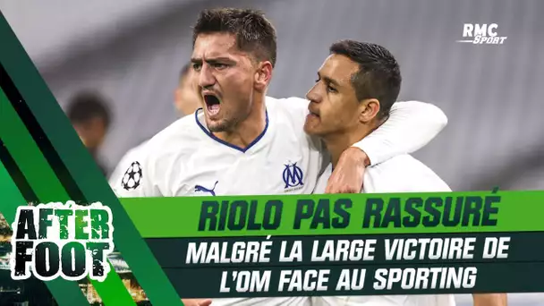 OM 4-1 Sporting : Riolo ne voit "rien de rassurant dans cette victoire malgré le score"