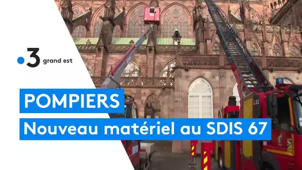 Pompiers : le SDIS 67 s'équipe de nouveau matériel