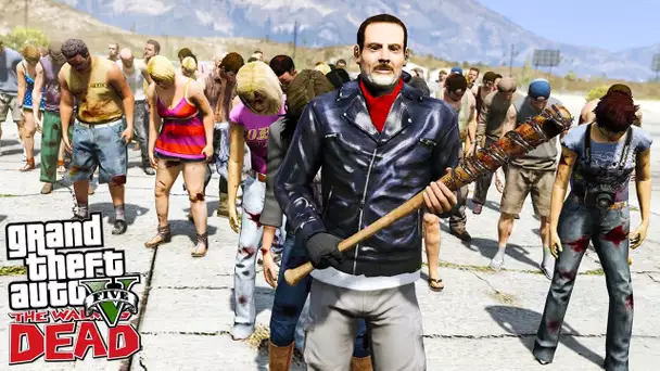 THE WALKING DEAD #20 INVASION DE ZOMBIE DANS LE DESERT ! (GTA 5 MODS)