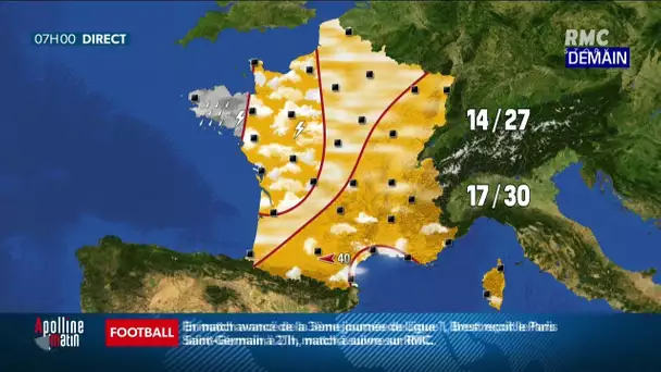 Coup de chaud, puis baisse des températures: ce week-end, la météo va faire du yo-yo