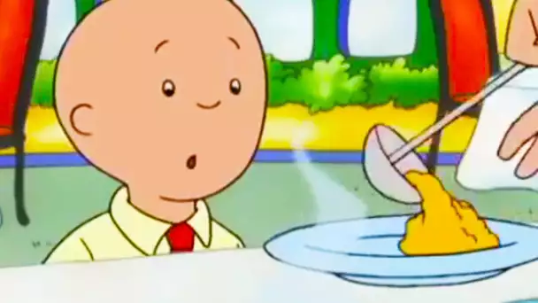 Caillou en français - Le mauvais dîner de Caillou | conte pour enfant | dessin anime