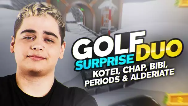 LE RETOUR DU GOLF DUO AVEC L&#039;ÉQUIPE ft. CHAP & ALDE