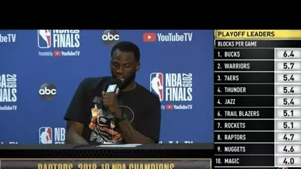 Draymond Green  Press Conference | NBA Finals Game 6