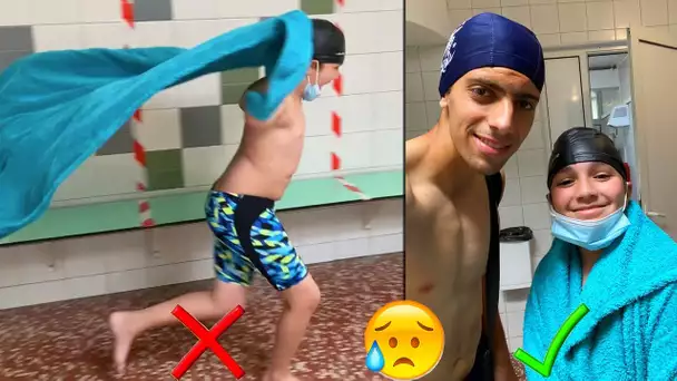 OMAR S'EST FAIT VIRÉ DE LA PISCINE !😨😱 ( il est triste) @Omardinho