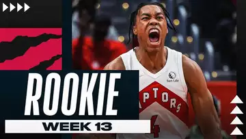 Scottie Barnes Brings The Heat In Miami | Top 10 Rookie Plays NBA Week 13