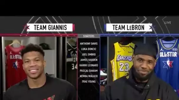 Team LeBron & Team Giannis Draft | 2020 NBA All-Star