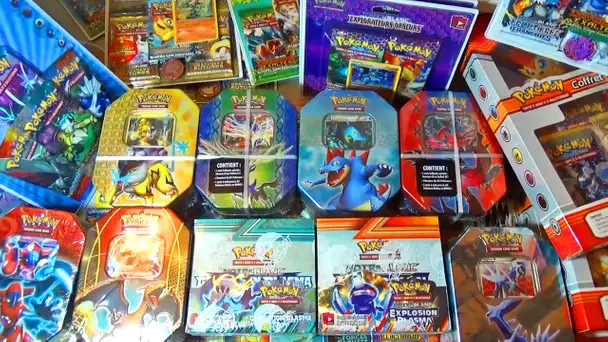 Ma collection Pokémon ENTIERE de Display Pokémon ! Coffret Pokémon ! Pokébox ! Booster pokémon  !