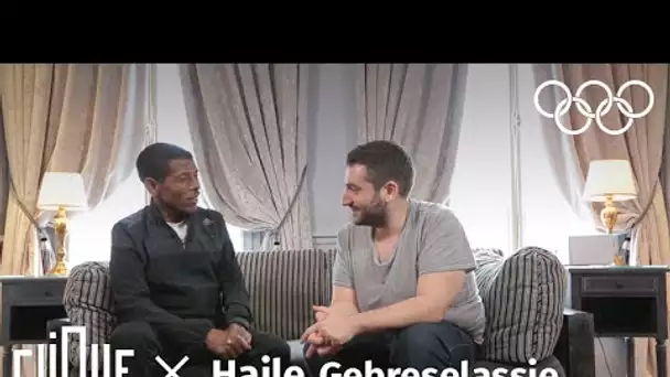 Clique x Haile Gebreselassie