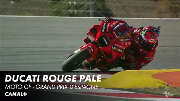 Ducati rouge pale - Grand Prix d'Espagne - MotoGP