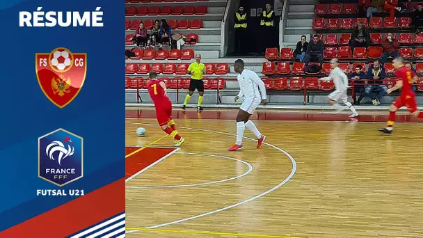 U21 Futsal : Monténégro-France (0-7), le résumé