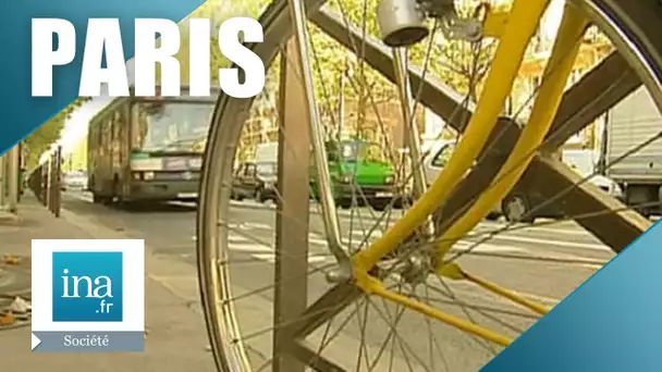 Le plan vélo à Paris en 2001 | Archive INA
