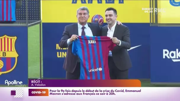 Xavi devient le nouvel entraîneur du Barça