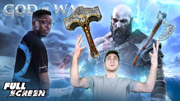 ON TESTE GOD OF WAR RAGNARÖK & SONIC FRONTIERS ! | FULL SCREEN #9