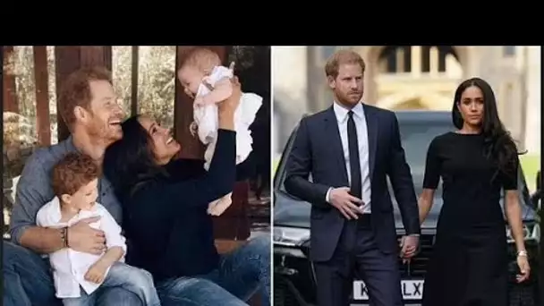 Raison déchirante pour laquelle le prince Harry n'a pas amené Archie et Lilibet au Royaume-Uni avant