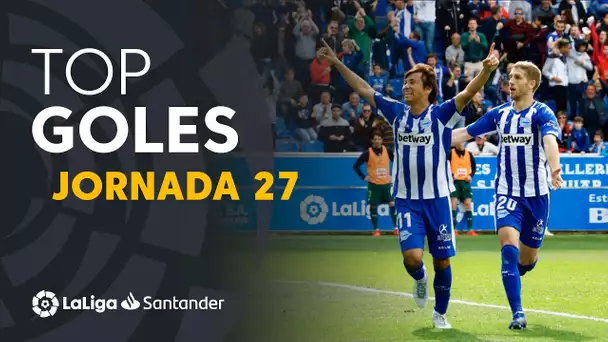 Todos los goles de la Jornada 27 de LaLiga Santander 2018/2019