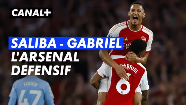 Saliba - Gabriel : l'Arsenal défensif - Premier League 2023-24
