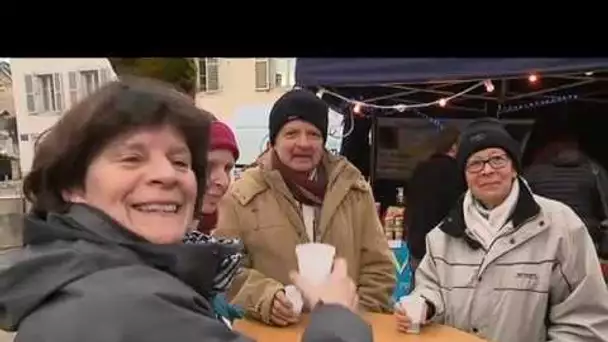 Au marché de Noël 2017 à Ornans