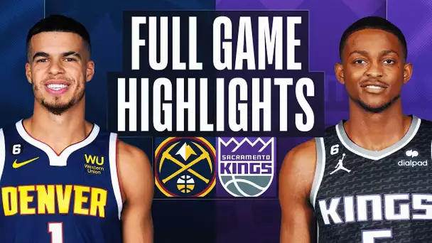 NUGGETS at KINGS | FULL GAME HIGHLIGHTS | December 27, 2022
