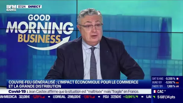 Jacques Creyssel (FCD): L'impact du couvre-feu généralisé sur le commerce et la grande distribution