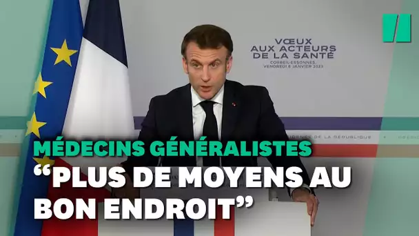 La consultation chez le généraliste à 40 ou 50 euros? Macron refuse de s'engager