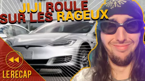 Jiraya roule en Tesla sur les rageux ! - LE RÉCAP