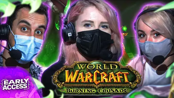 Grosse session découverte de WoW Burning Crusade ! 🤩 | Early Access #4
