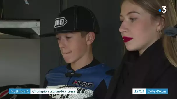 Matthias Rostagni, le champion de France mini moto GP à la conquête du monde