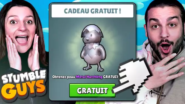 NOUVEAU SKIN GRATUIT SUR STUMBLE GUYS ! NOUVEAU CADEAU GRATUIT !