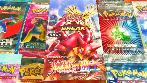 Ouverture d&#039;un Display Pokémon XY11 EXPLOSIVE FIGHTER ! VOLCANION ULTRA RARE !