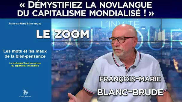 Zoom avec François-Marie Blanc-Brude : « Démystifiez la novlangue du capitalisme mondialisé ! »