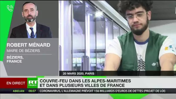 Couvre-feu à Béziers : «Il faut absolument faire respecter le confinement», affirme Robert Ménard