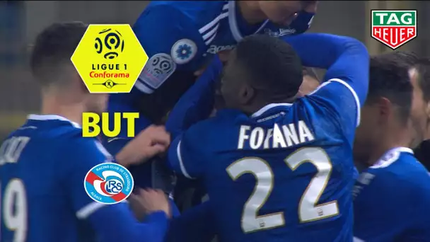 But Dimitri LIENARD (70') / RC Strasbourg Alsace - Nîmes Olympique (4-1)  (RCSA-NIMES)/ 2019-20