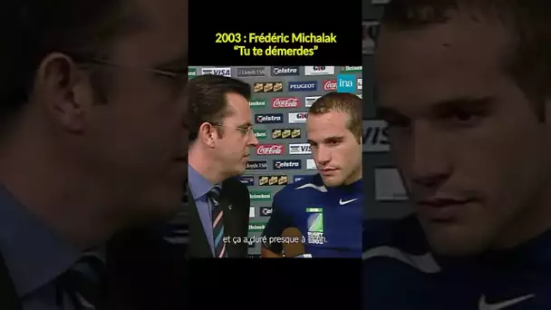 Frédéric Michalak trolle son traducteur 😅  #INA #shorts