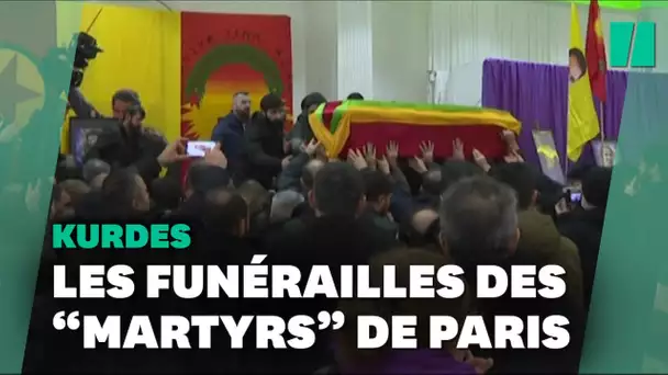 Les Kurdes pleurent les « martyrs » de l’attaque à caractère raciste à Paris