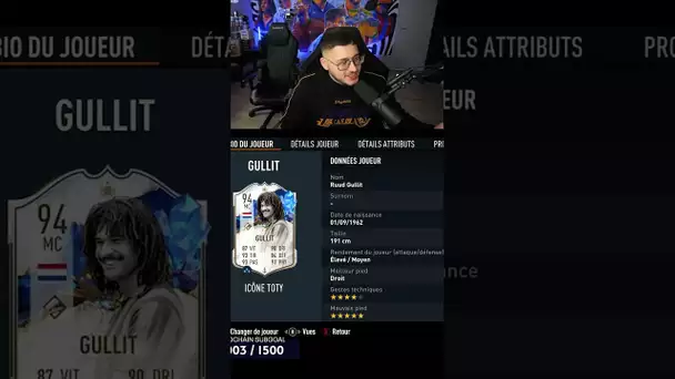 Mon avis sur Ruud GULLIT 94 ! 🔥