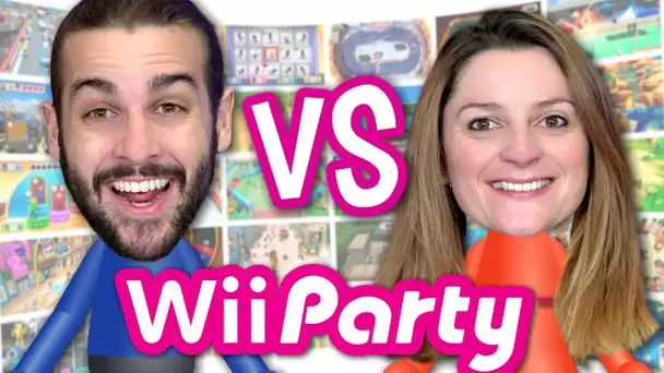 GUILLAUME VS KIM ! | MINI JEUX 1VS1 WII PARTY FR